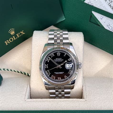 rolex datejust 116234 nero romani|rolex datejust 36mm 116234.